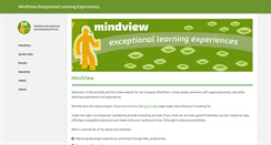 Desktop Screenshot of mindviewllc.com