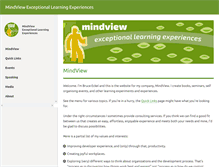 Tablet Screenshot of mindviewllc.com